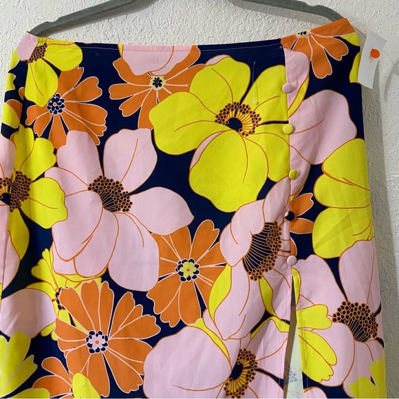 Sanctuary Night Ride Midi Skirt in Days Into Nights Size 10 NWT - Picture 5 of 9